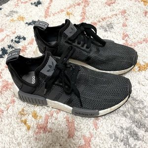 Adidas NMD R1 Black and Grey Womens Size 7
